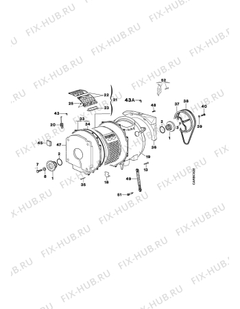 Взрыв-схема стиральной машины Aeg CHAMPIONS LINE T - Схема узла Functional parts 267